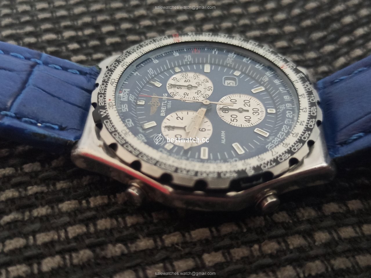 IMG_9086 Breitling Jupiter Pilot Mens watch Unisex Quartz Steel A59028 3