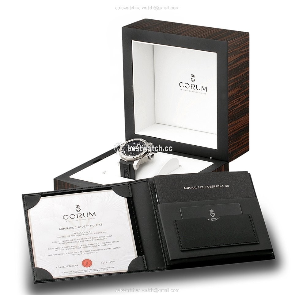 Corum Admirals Cup Mens watch Unisex Automatic Titanium 947.401.04 0371 AN12 3