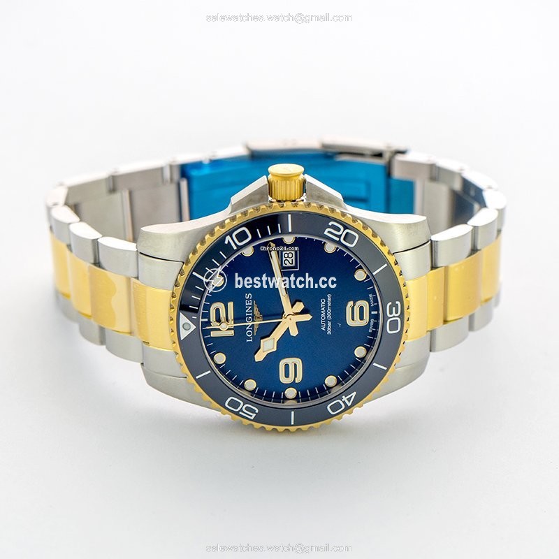 Longines HydroConquest Mens watch Unisex Automatic Yellow gold L37813967 3
