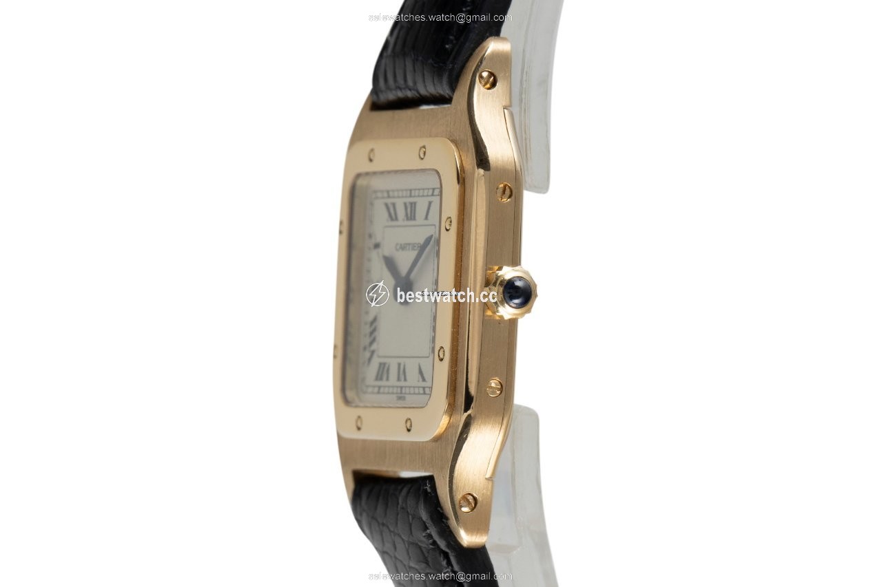 Cartier Santos Dumont Womens watch Manual winding Yellow gold 8210 3