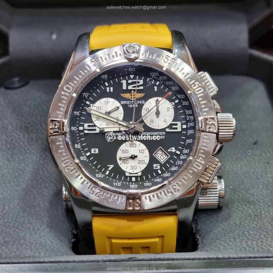 IMG_9086 Breitling Emergency Mens watch Unisex Quartz Steel A73321 3