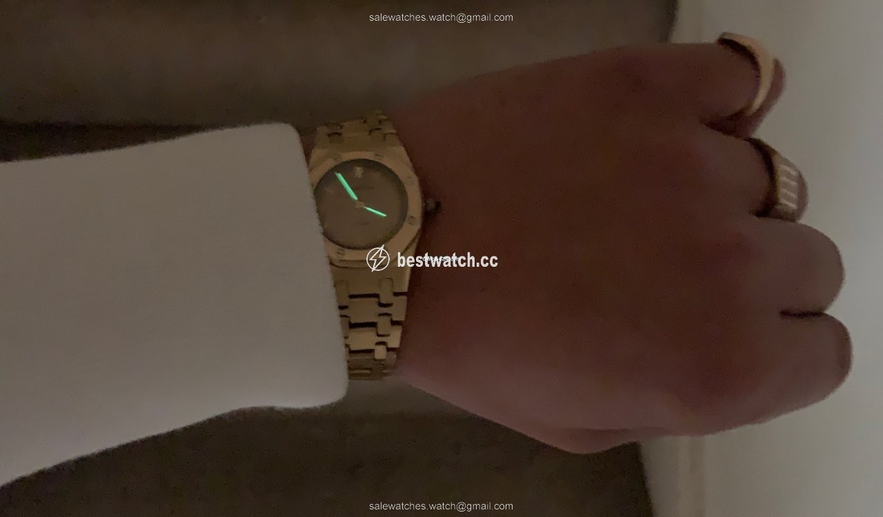 IMG_9086 Audemars Piguet Royal Oak Mens watch Unisex Automatic Yellow gold B45118 3