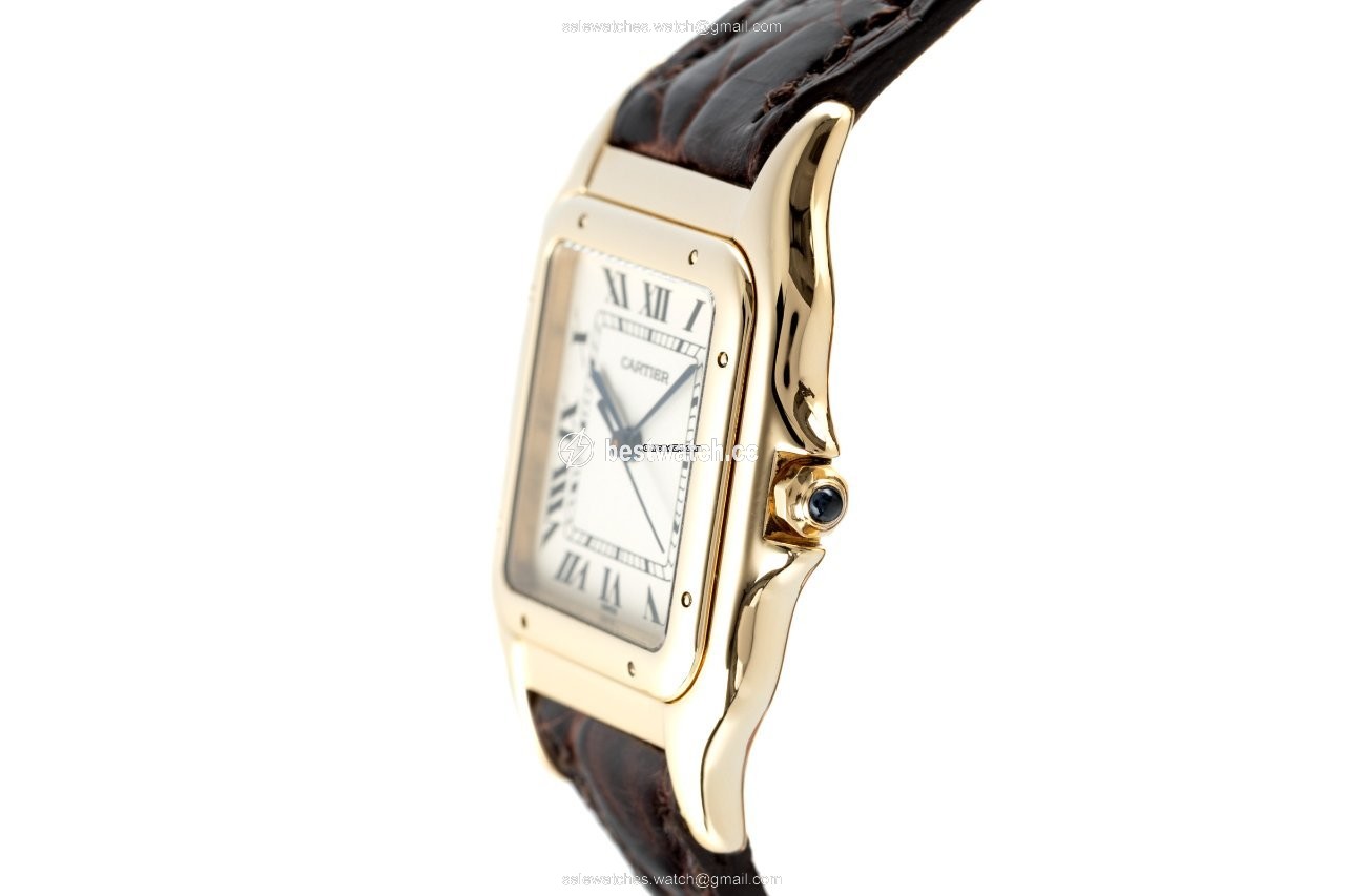 IMG_9086 Cartier Panthere Mens watch Unisex Quartz Yellow gold 8839 3