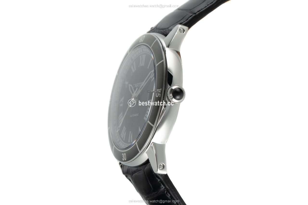 IMG_9086 Cartier Ronde Croisiere de Cartier Mens watch Unisex Automatic Steel 3886 3