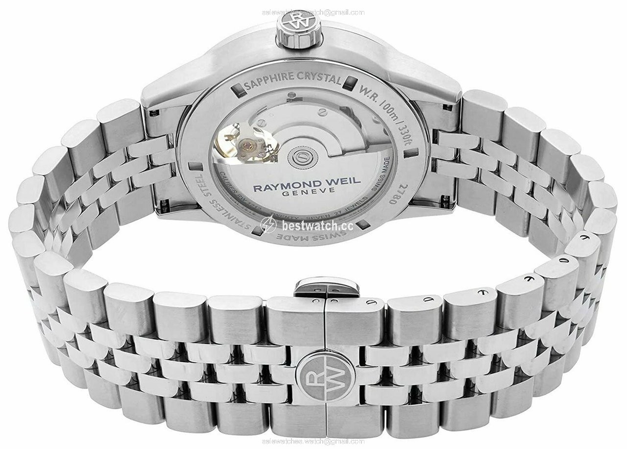 IMG_9086 Raymond Weil Freelancer Automatic Steel 2780-ST-20001 2780ST20001 3