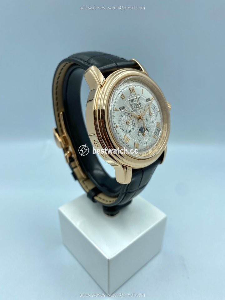 IMG_9086 Zenith El Primero Mens watch Unisex Automatic Rose gold 18.1240.4001 01 3