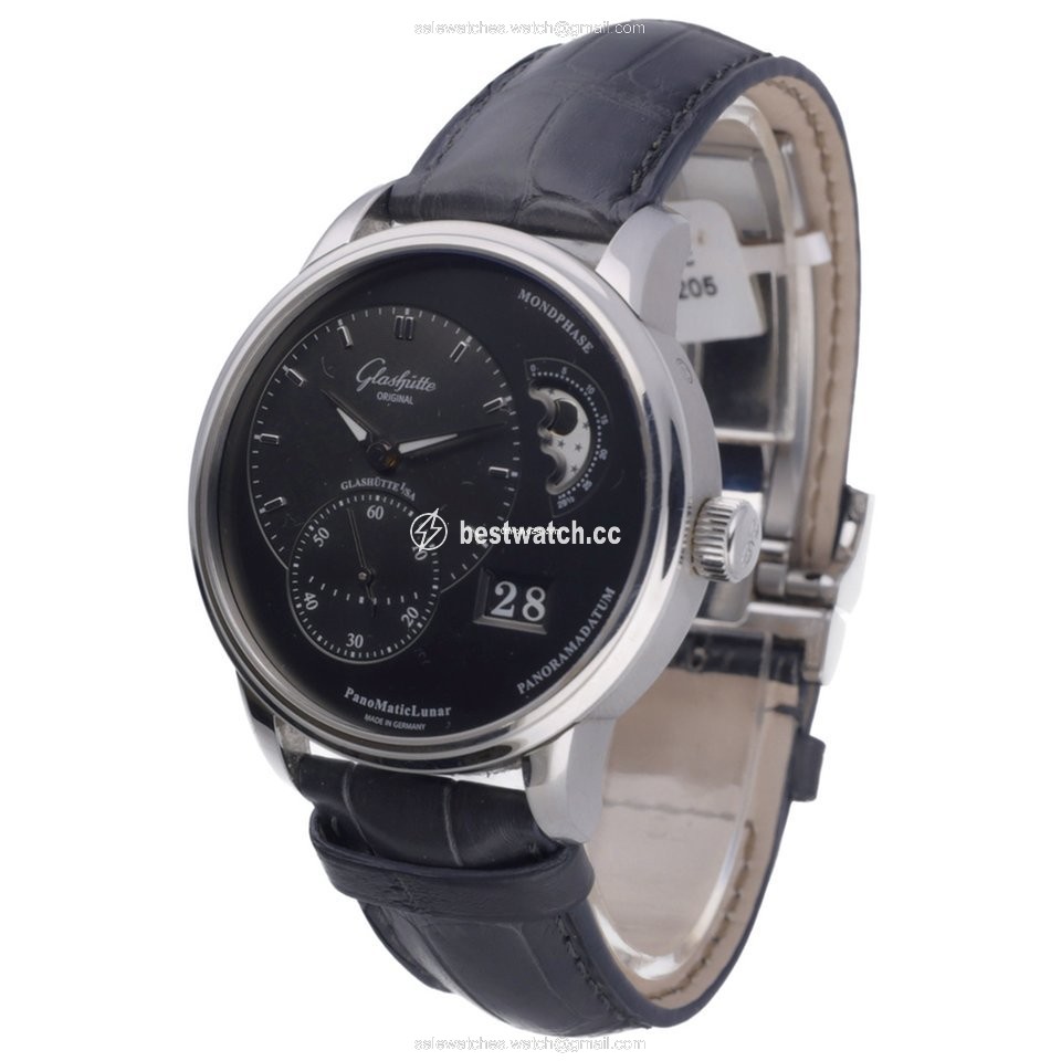 Glashutte Original PanoMaticLunar Mens watch Unisex Automatic Steel 1-90-02-43-32-05 3