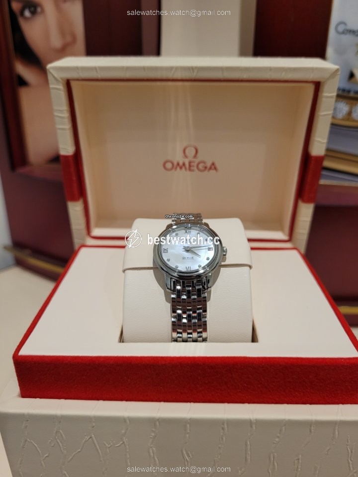 Omega De Ville Prestige Womens watch Quartz Steel 424.10.24.60.55.001 3