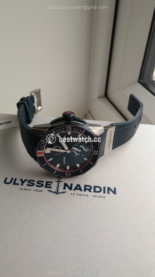 IMG_9086 Ulysse Nardin Marine Mens watch Unisex Automatic Titanium 1183-170LE 93-NEMO 3