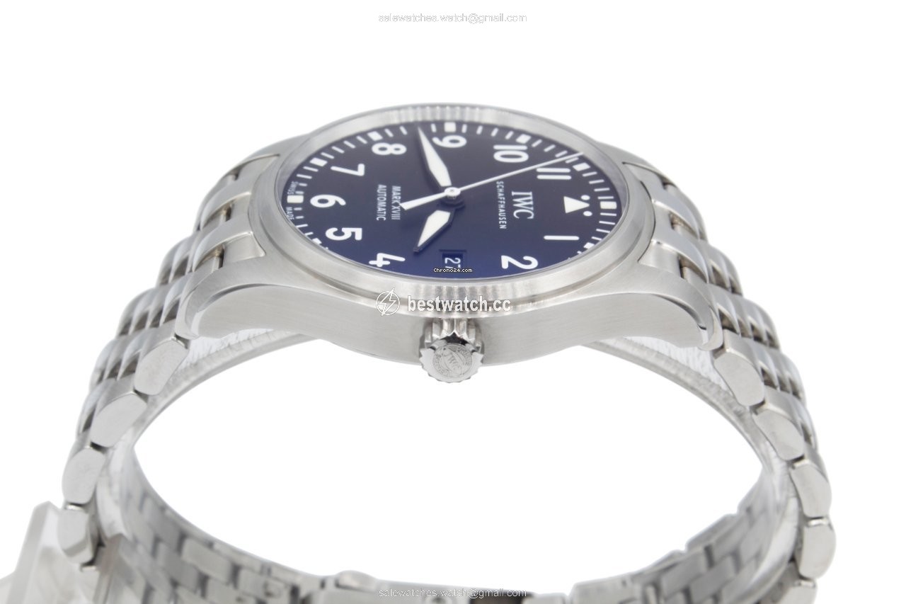 IMG_9086 IWC Pilot Mark Mens watch Unisex Automatic Steel IW327001 3