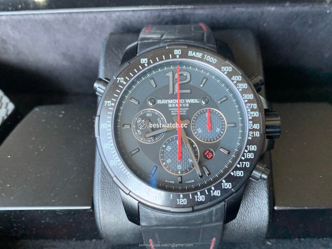 IMG_9086 Raymond Weil Nabucco Mens watch Unisex Automatic Titanium 7810-BSF-05207 3