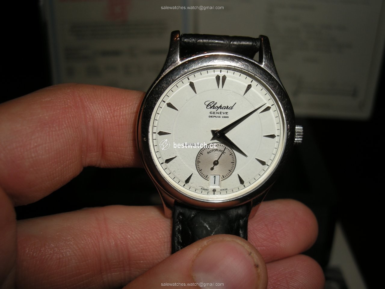 IMG_9086 Chopard L.U.C Mens watch Unisex Automatic White gold 161860 3