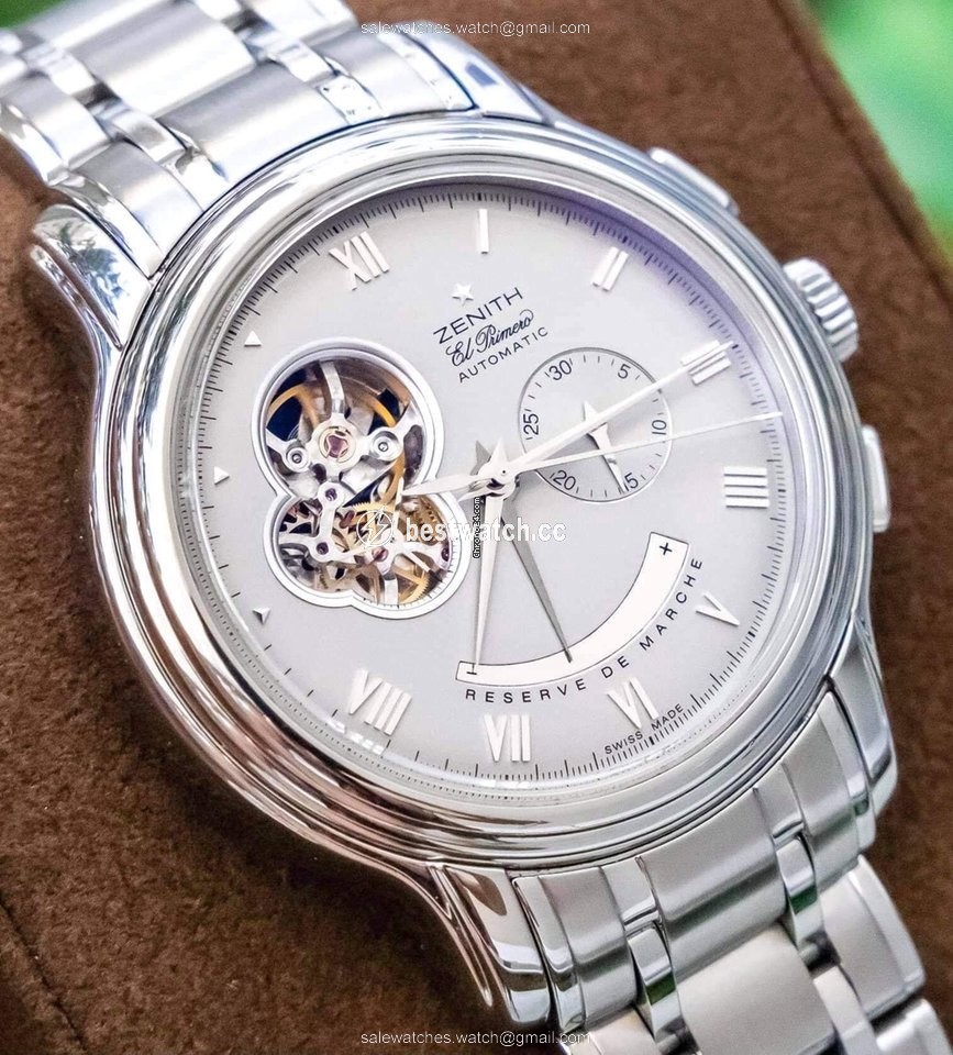 IMG_9086 Zenith El Primero Chronomaster Mens watch Unisex Automatic Steel 03.1260.4021 73.M1260 3