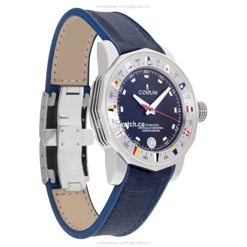 IMG_9086 Corum Admirals Cup Mens watch Unisex Automatic Steel 982.530.20 3