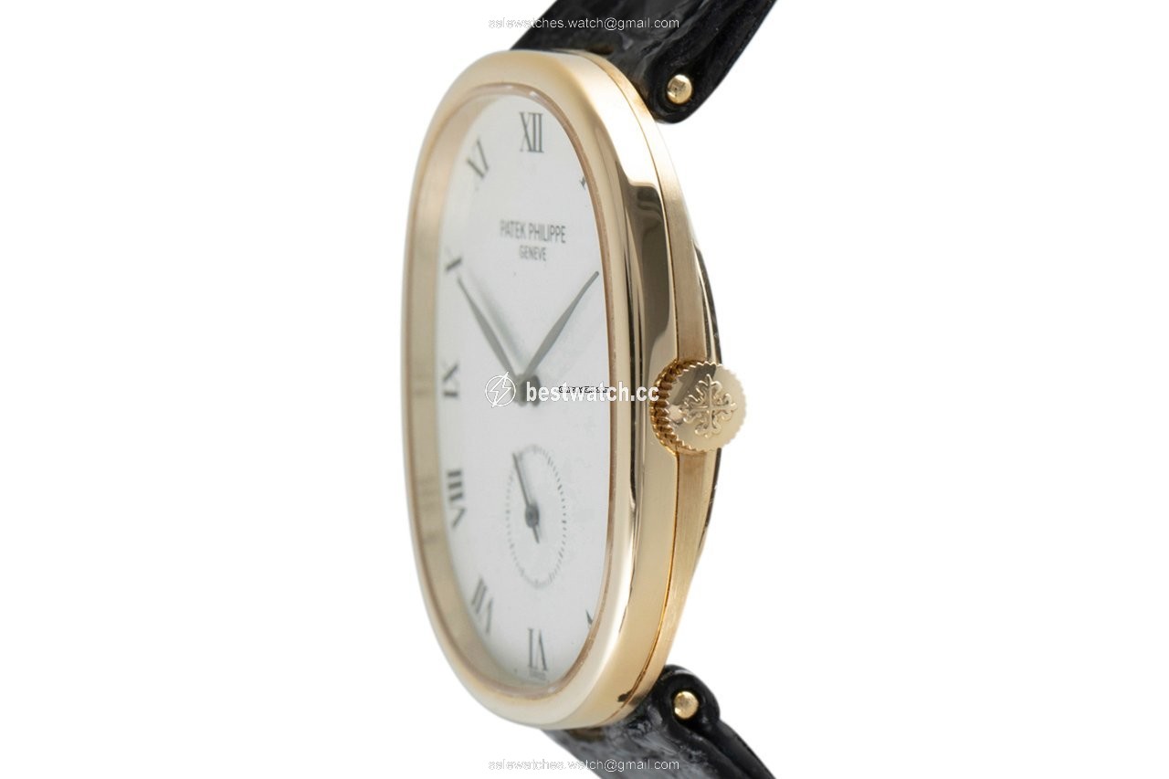 IMG_9086 Patek Philippe Golden Ellipse Mens watch Unisex Manual winding Yellow gold 3948 3
