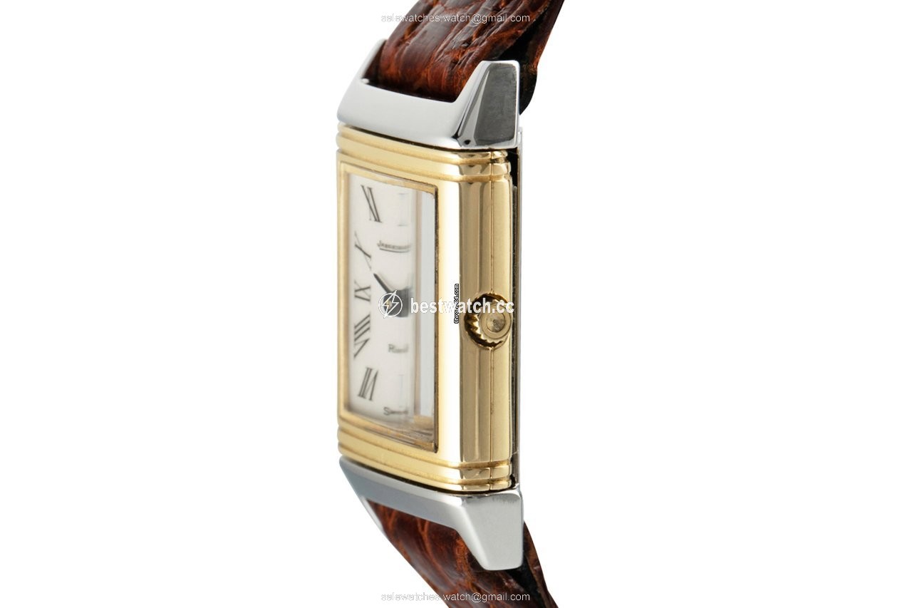 Jaeger-LeCoultre Reverso Lady Womens watch Quartz Gold Steel 140.106.5 3