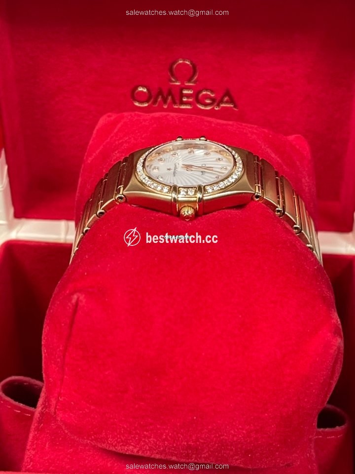 IMG_9086 Omega Constellation Womens watch Automatic Rose gold 90590257 3