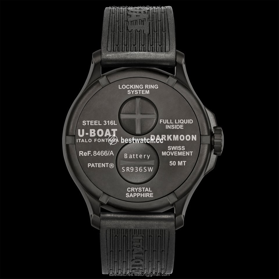 U-Boat Mens watch Unisex Quartz Steel 8466 B 3