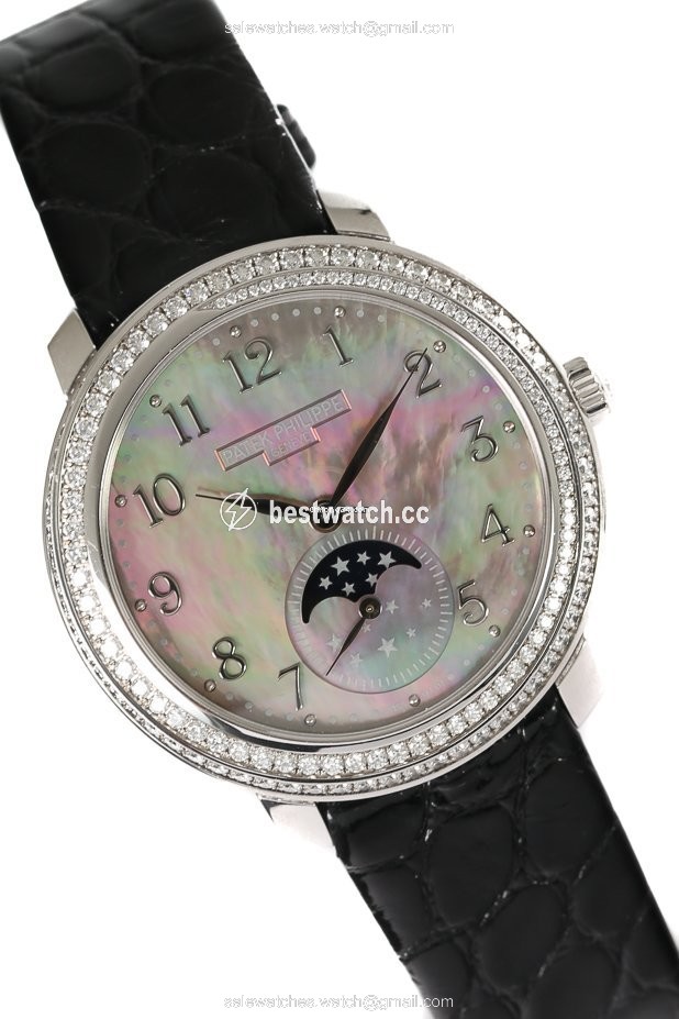 IMG_9086 Patek Philippe Complications Womens watch Manual winding White gold 4968G-001 3