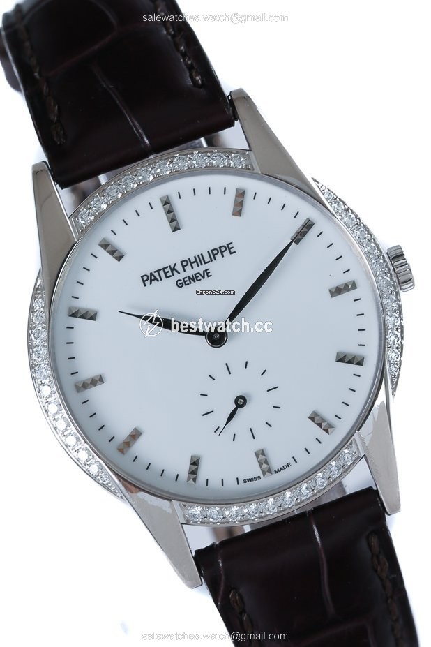 Patek Philippe Calatrava Womens watch Manual winding White gold 7122 200G-001 3