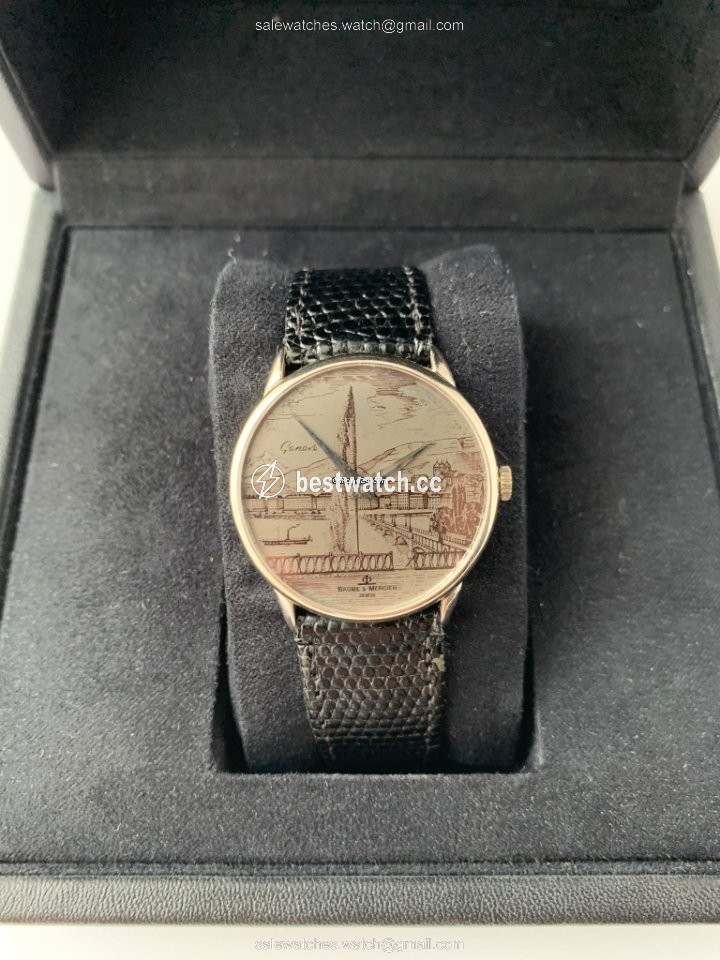 Baume & Mercier Mens watch Unisex Manual winding White gold 35110 3