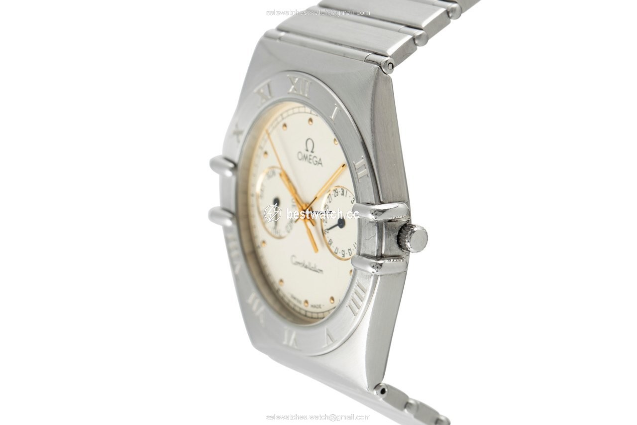 IMG_9086 Omega Constellation Day-Date Mens watch Unisex Quartz Steel 398.0869 3