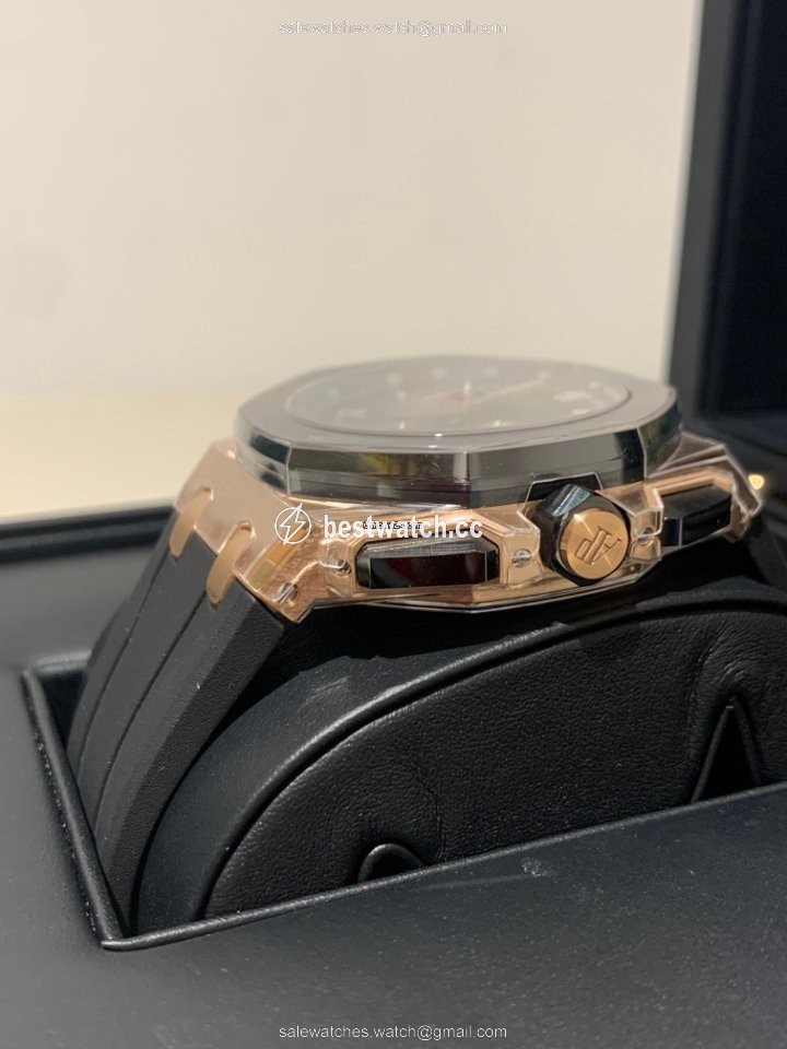 IMG_9086 Audemars Piguet Royal Oak Offshore Chronograph Mens watch Unisex Automatic Rose gold 26420RO.OO.A002CA.01 3