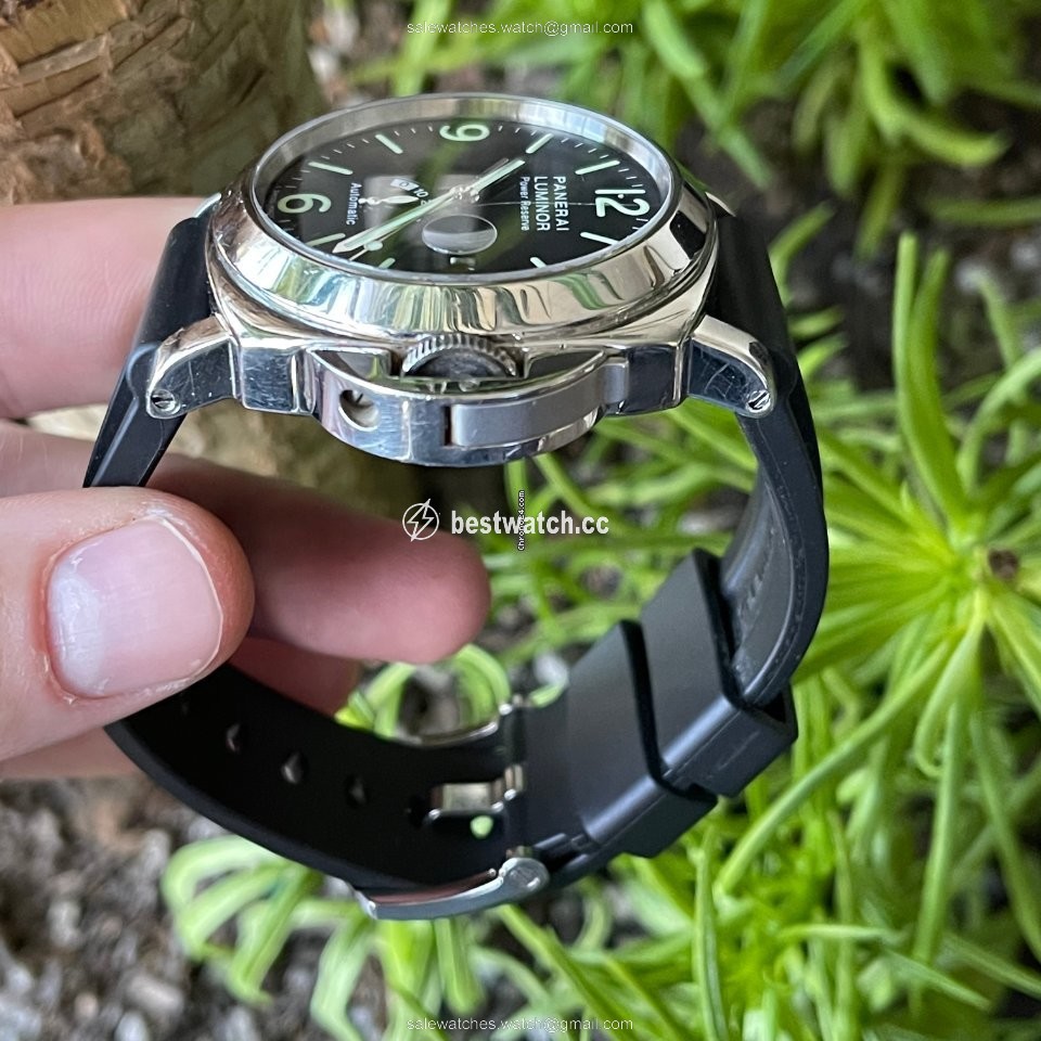 IMG_9086 Panerai Luminor Power Reserve Mens watch Unisex Automatic Steel PAM 00027 3