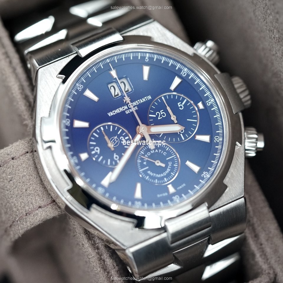Vacheron Constantin Overseas Chronograph Mens watch Unisex Automatic Steel 49150 b01a-9745 3
