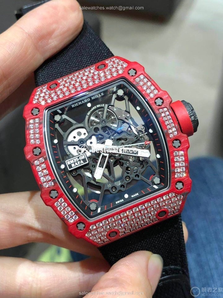 IMG_9086 Richard Mille RM 035 Mens watch Unisex Automatic Carbon RM035-02 3