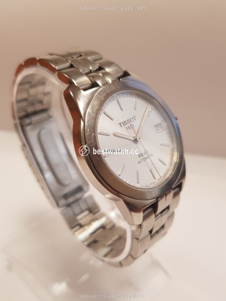 IMG_9086 Tissot PR 50 Mens watch Unisex Automatic Steel J374 474 3