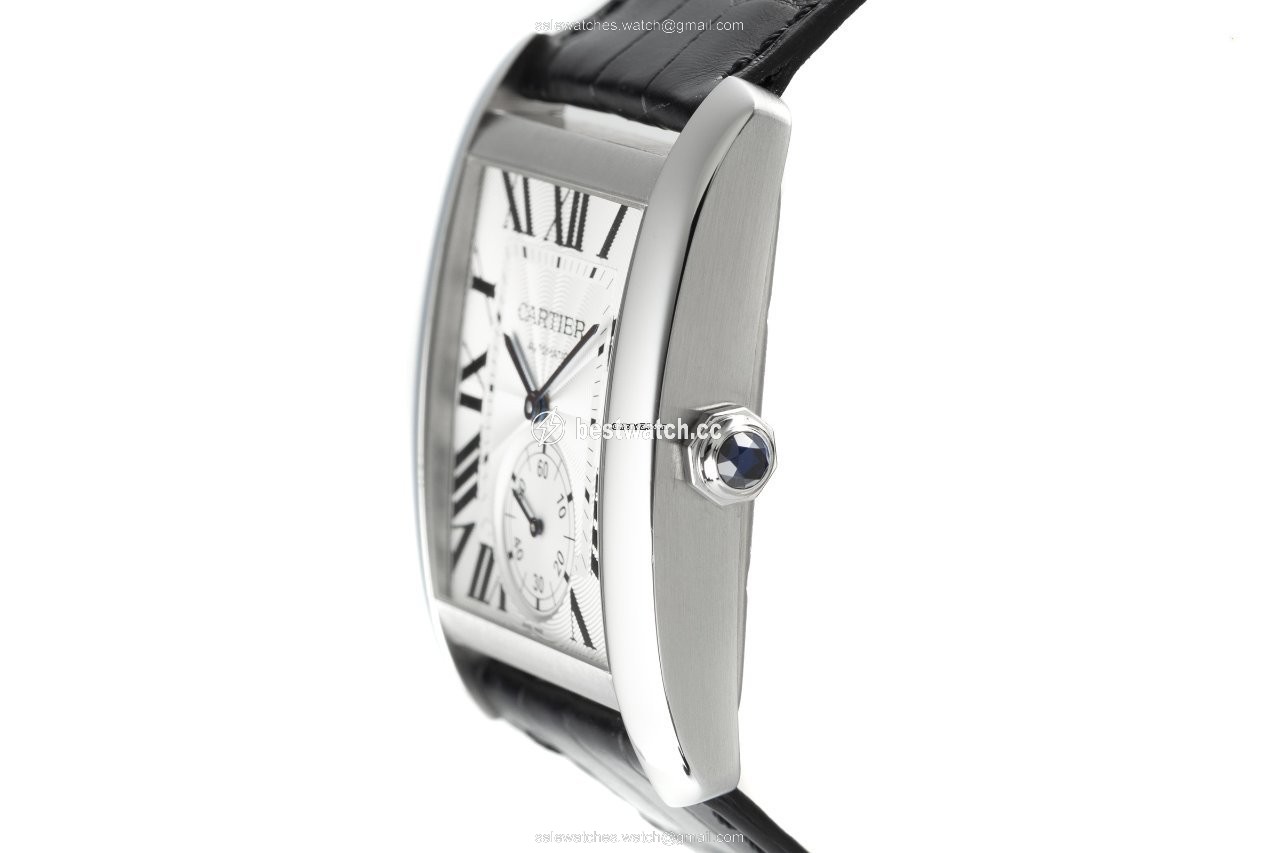 IMG_9086 Cartier Tank MC Mens watch Unisex Automatic Steel 3589 3