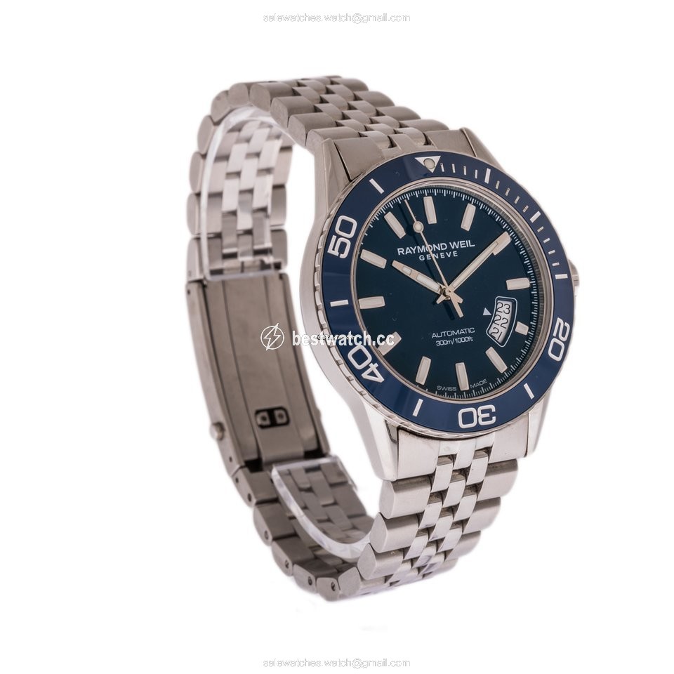 IMG_9086 Raymond Weil Freelancer Mens watch Unisex Automatic Steel 2760-ST3-50001 3