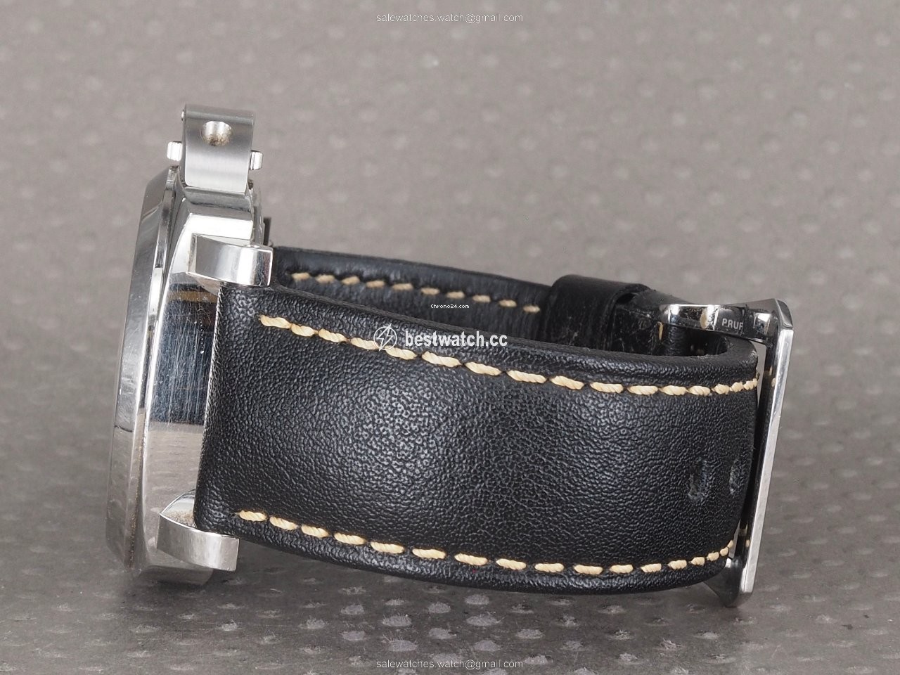 IMG_9086 Panerai Luminor Base 8 Days Mens watch Unisex Manual winding Steel PAM 00560 3