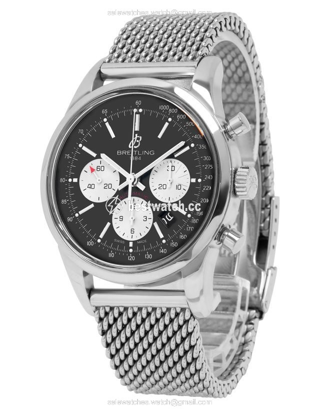 IMG_9086 Breitling Transocean Chronograph Mens watch Unisex Automatic Steel AB015212.BF26.154A 3