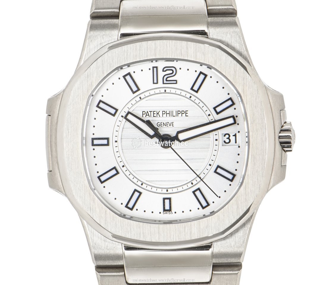 IMG_9086 Patek Philippe Nautilus Womens watch Quartz White gold 7011 1G-001 3