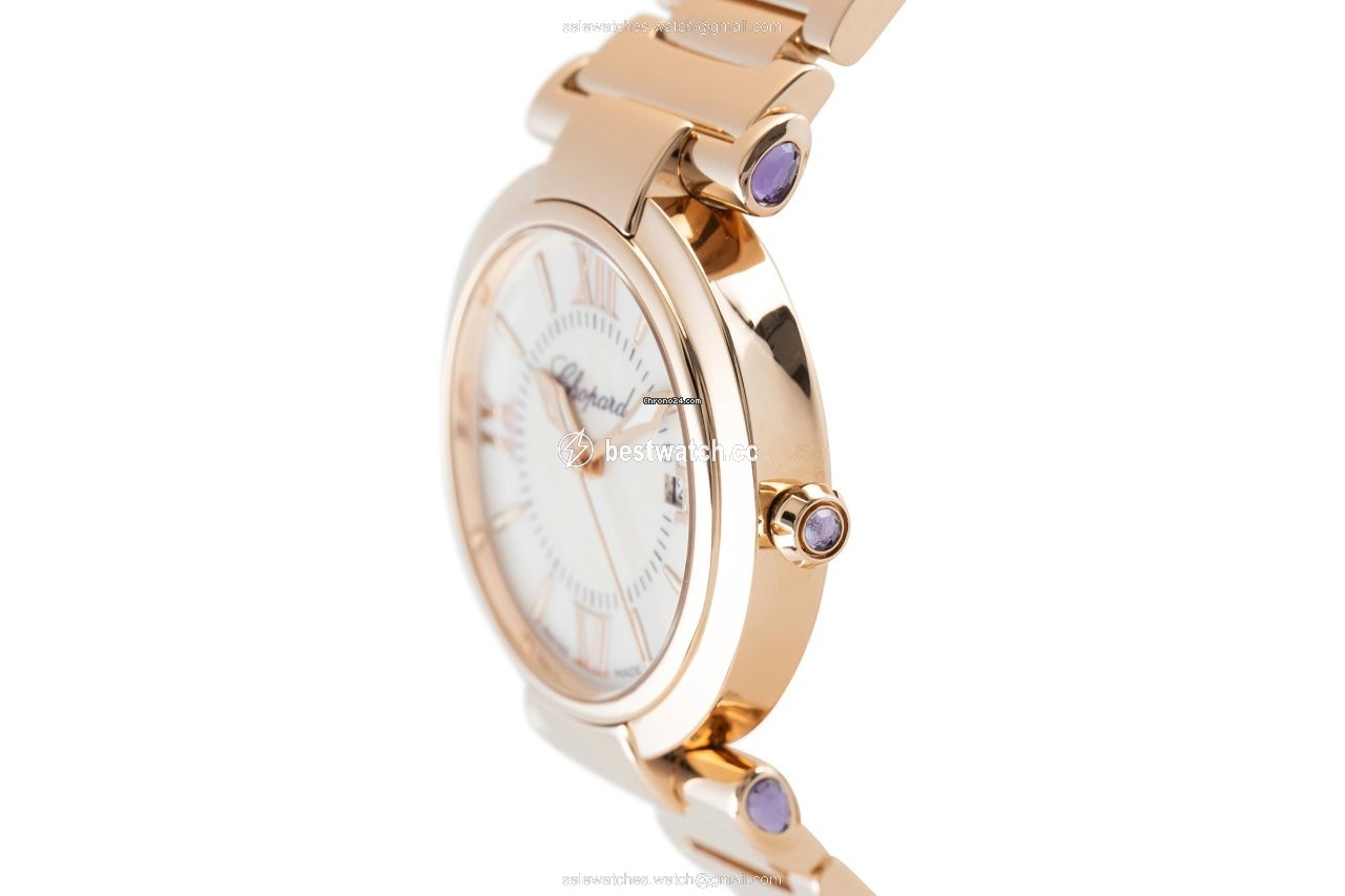 IMG_9086 Chopard Imperiale Womens watch Quartz Red gold 4238 3