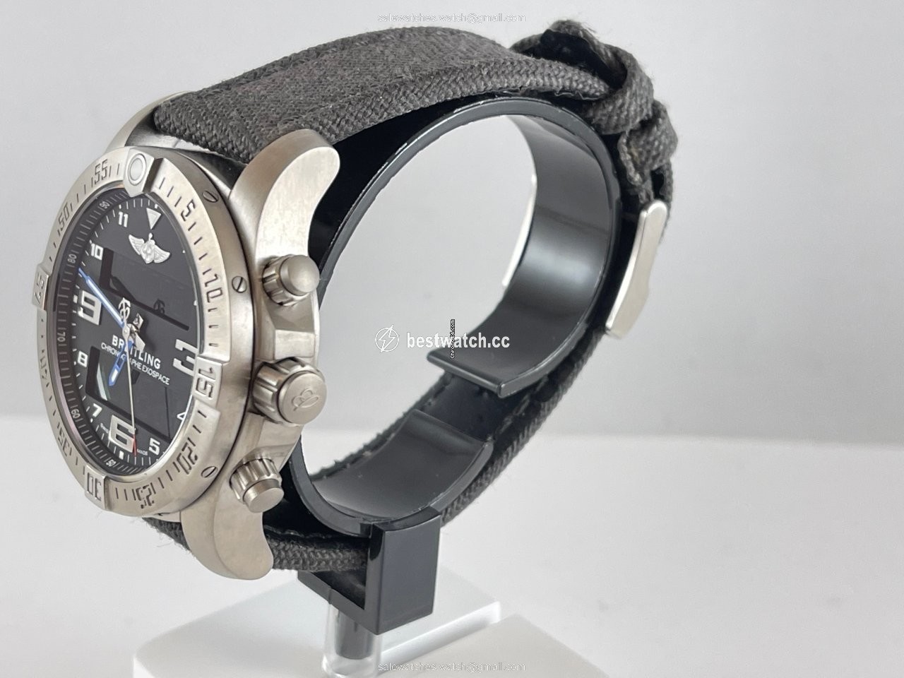 IMG_9086 Breitling Exospace B55 Connected Mens watch Unisex Quartz Titanium EB5510H2 BE79 3