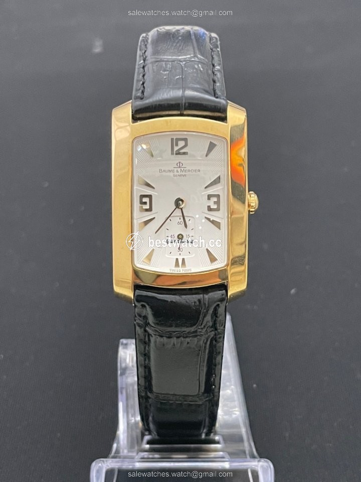 IMG_9086 Baume & Mercier Hampton Mens watch Unisex Quartz Yellow gold MV045224 3