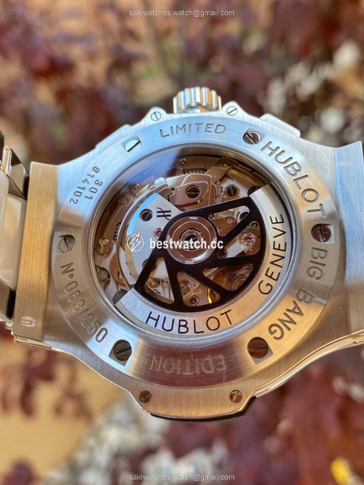 IMG_9086 Hublot Big Bang 44 mm Mens watch Unisex Automatic Steel 301.SH.131.SH 3