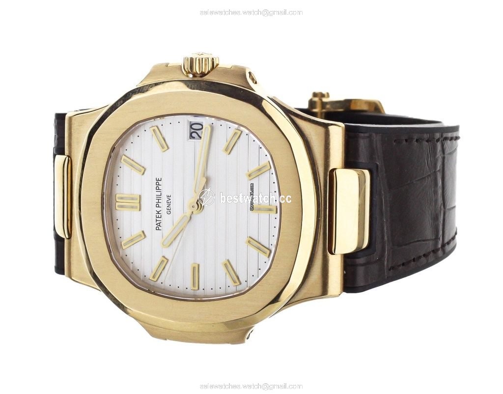 IMG_9086 Patek Philippe Nautilus Mens watch Unisex Automatic Yellow gold 5711J 3