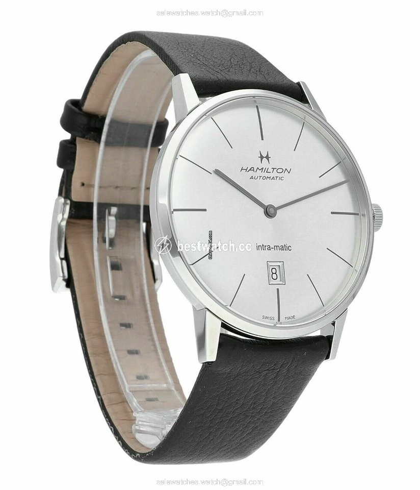 IMG_9086 Hamilton Intra-Matic Mens watch Unisex Automatic Steel H38755751 3