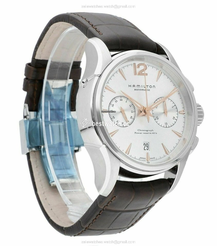 IMG_9086 Hamilton Jazzmaster Auto Chrono Mens watch Unisex Automatic Steel H32606555 3
