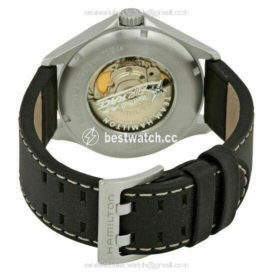 IMG_9086 Hamilton Khaki Aviation Mens watch Unisex Automatic Steel H76535731 3