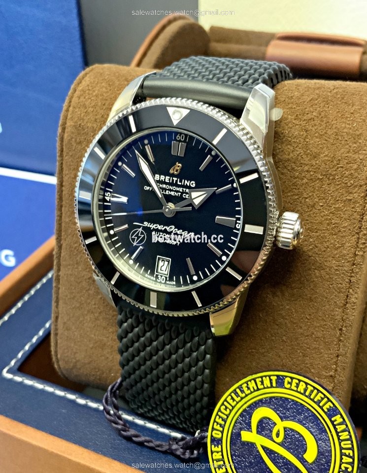 IMG_9086 Breitling Superocean Heritage II 42 Mens watch Unisex Automatic Steel AB2010121B1S1 3
