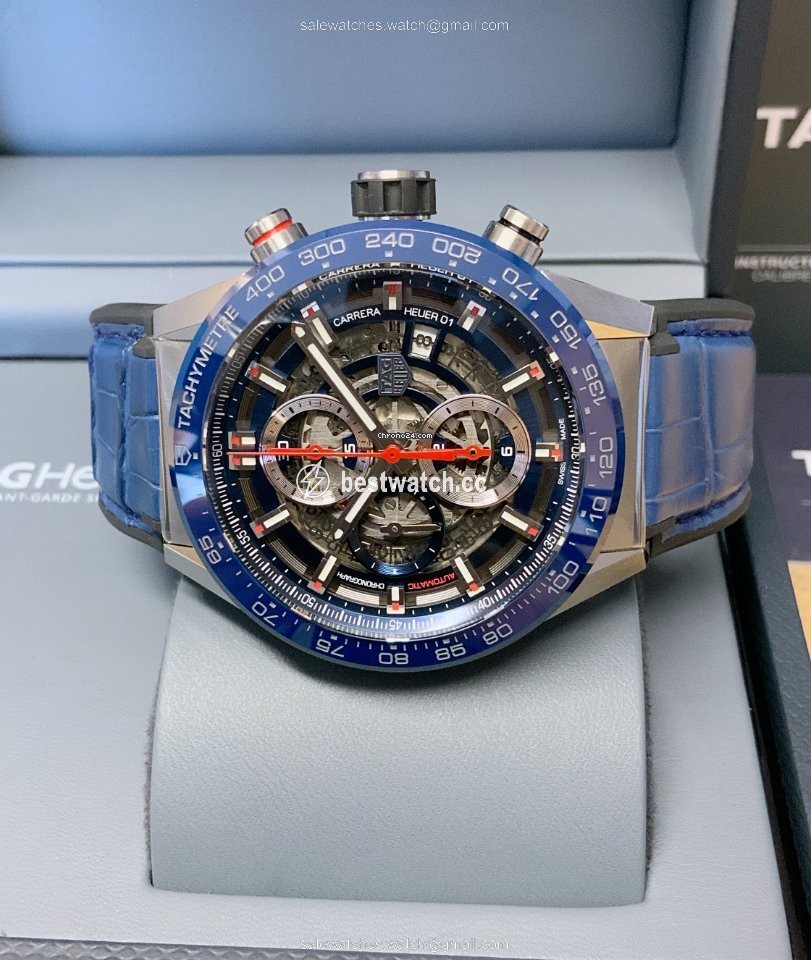 IMG_9086 TAG Heuer Carrera Calibre HEUER 01 Mens watch Unisex Automatic Steel CAR201T.FC6406 3