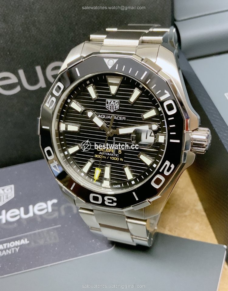 TAG Heuer Aquaracer 300M Mens watch Unisex Automatic Steel WAY201A.BA0927 3