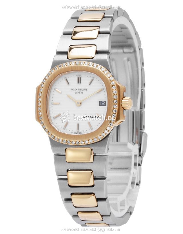 IMG_9086 Patek Philippe Nautilus Mens watch Unisex Quartz Gold Steel 4700 2 3