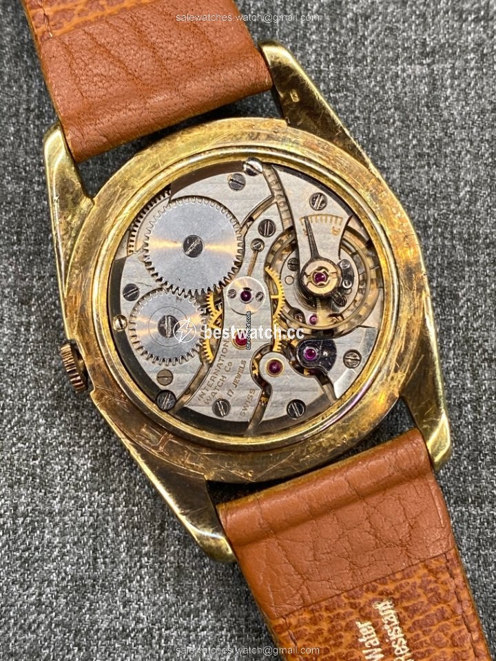 IWC Mens watch Unisex Manual winding Yellow gold 89 3