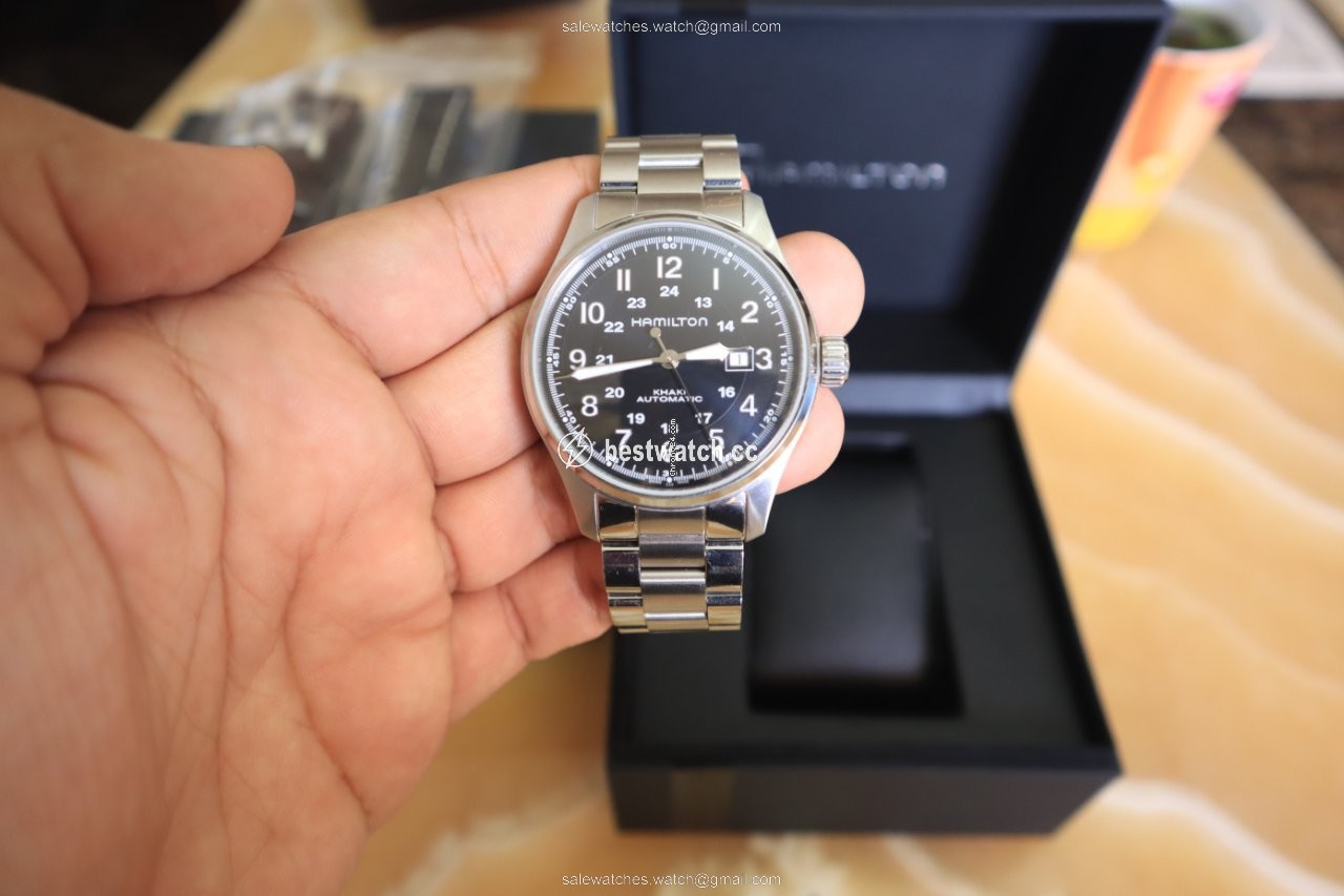 Hamilton Khaki Field Mens watch Unisex Automatic Steel H70625133 3